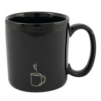 Caneca Clindrica em Ceramica Uatt 300 ml - Bastante Cafe