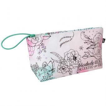 NECESSAIRE BOLSA DE MÃO - JARDIM UATT