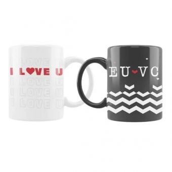 Caneca Dupla Dose Uatt 150ml - Amo Teu Sorriso