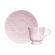 Xicara Para Café Porcelana Germer Tassel Rosa Fractal Kit 6 Peças
