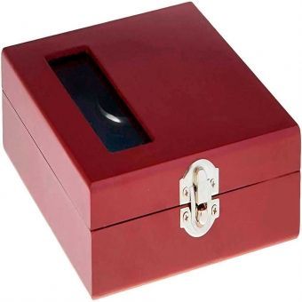 Kit Acessórios para Vinho com 5 Peças e Estojo em Madeira