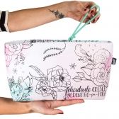 NECESSAIRE BOLSA DE MÃO - JARDIM UATT
