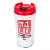 Copo térmico pop  200 ml Uatt - você é tudo pra mim